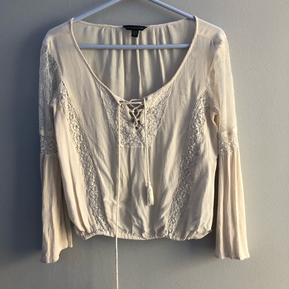 Boho long sleeve blouse